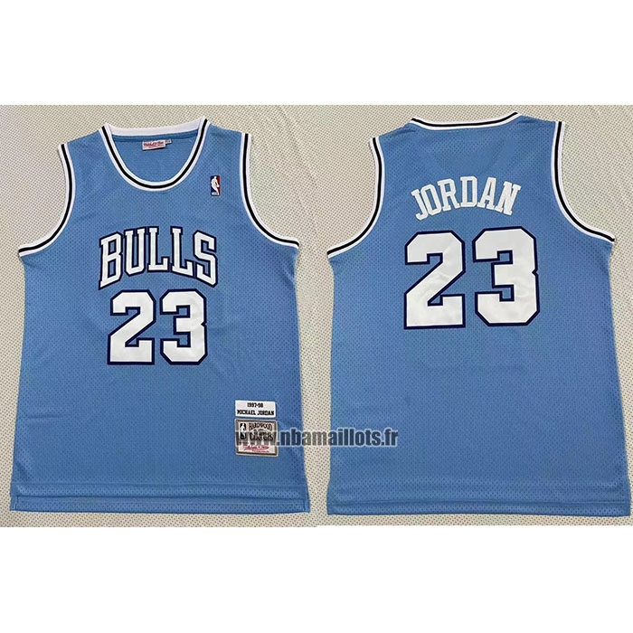 Maillot Chicago Bulls Michael Jordan NO 23 Mitchell & Ness 1997-98 Bleu1